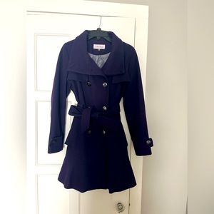 Calvin Klein Pea coat deep purple